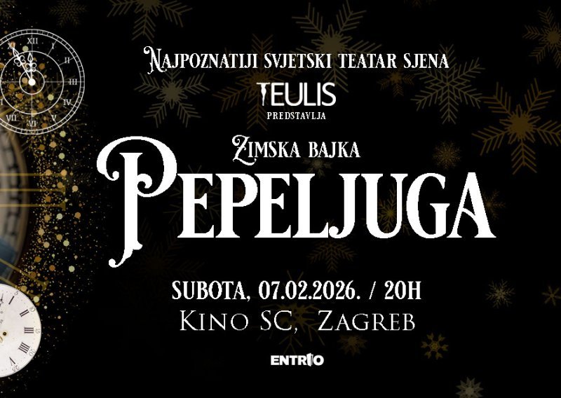 Predstava koja oduševljava djecu i ostavlja bez daha odrasle stiže u Zagreb - savršen je izbor za obiteljski izlazak ove zime