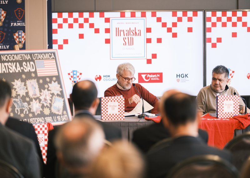 Predstavljena knjiga Hrvatska - SAD (ili nikad) o prvoj utakmici hrvatske reprezentacije
