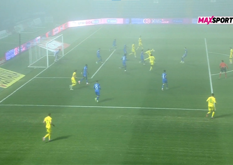 Pogledajte golove u maglovitom Varaždinu; Istra povela, domaćin odmah poravnao