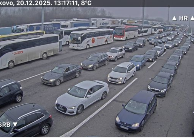 Gužve na cestama, na Bajakovu se čeka sedam sati