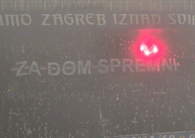 Bad Blue Boys podigli poruku ‘Za dom spremni’ i obratili se gradonačelniku