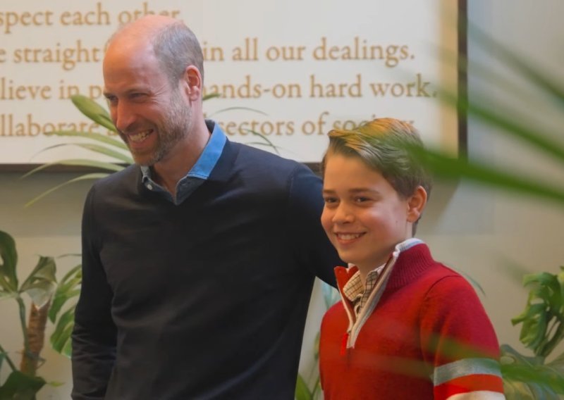 Dirljiv posjet: Princ William i princ George pripremali ručak za beskućnike