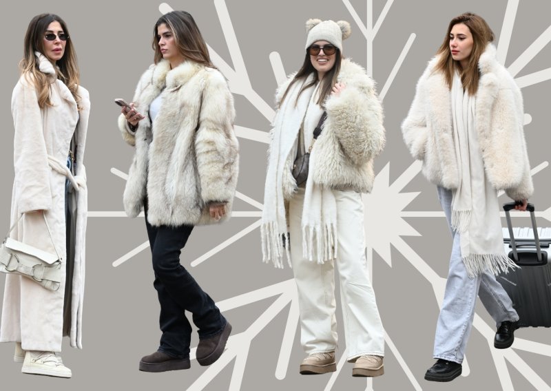 Bijele bunde postale su blagdanski must‑have na špici