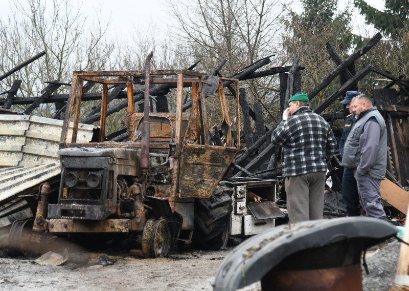 Otkriven uzrok velikog požara na OPG-u: Obitelj ostala bez svega