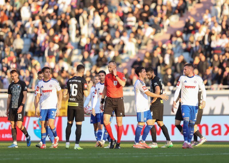 Evo što je sudački ekspert rekao o crvenim kartonima na utakmici Hajduka i Vukovara