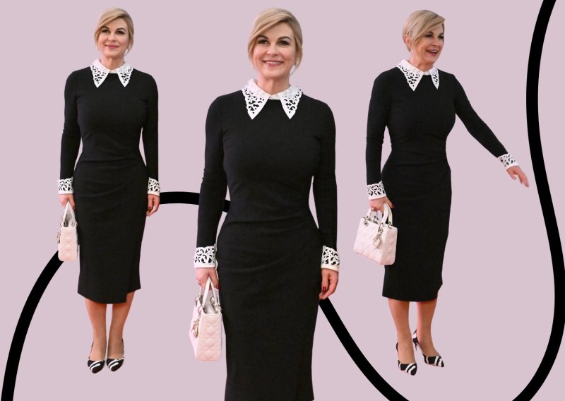 U haljini koja ne trpi mane Kolinda Grabar-Kitarović štreberski stil digla je na novu razinu