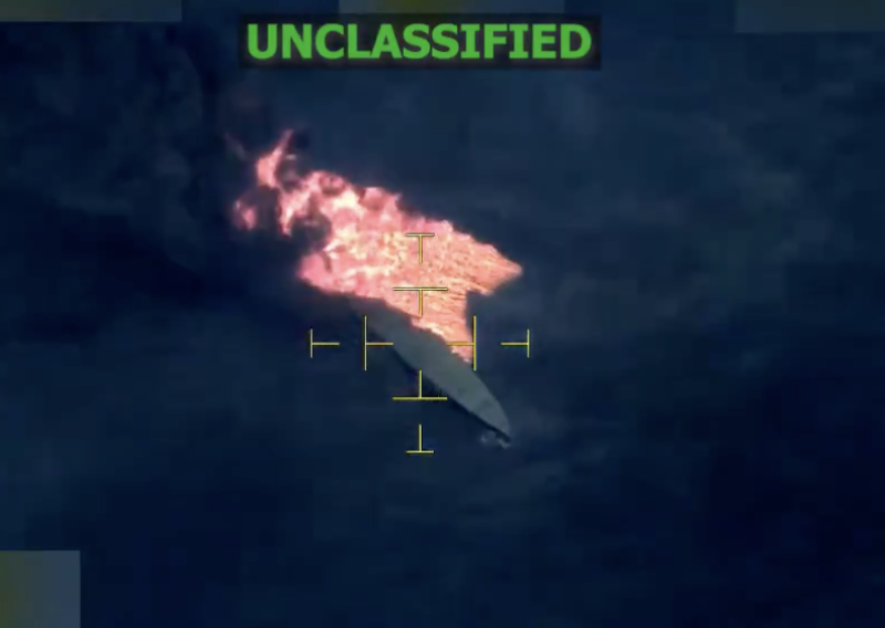 Američka vojska izvela kinetički napad na niskoprofilni brod u Tihom oceanu