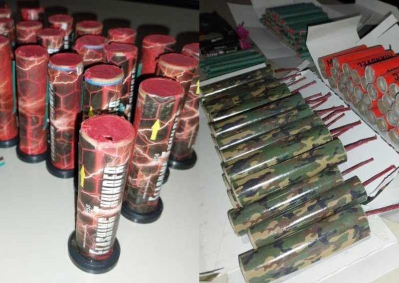 Policija uhitila maloljetnike: Uočili ih s nedozvoljenom pirotehnikom