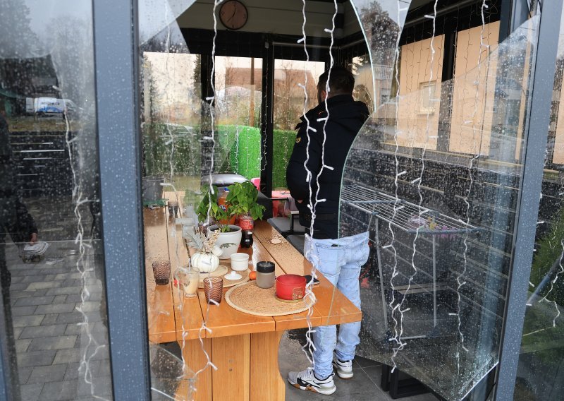 Preko 200 gelera na terasi nakon bačene bombe na kuću: 'Ne znamo što nas čeka kad otvorimo vrata'