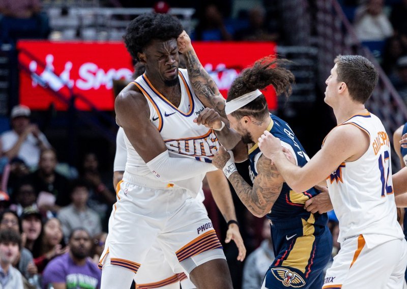 Pogledajte veliku tučnjavu na NBA parketu: Šake sijevale na sve strane