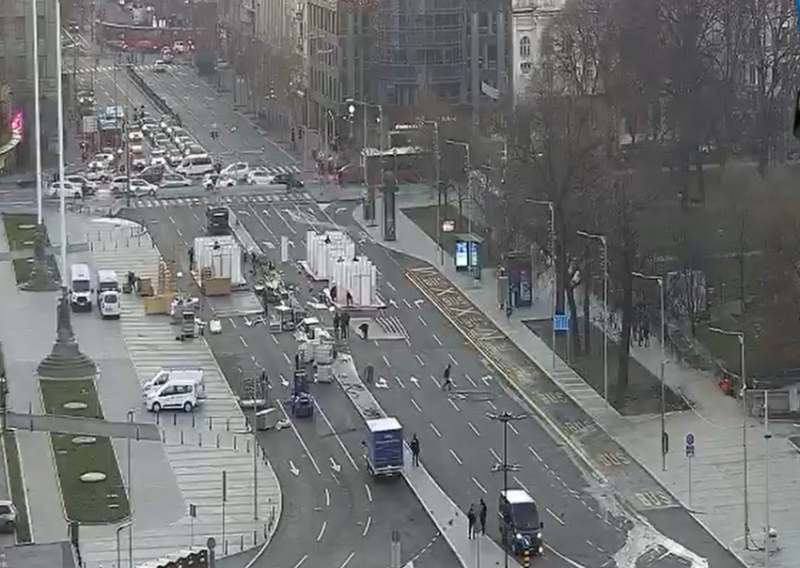 Uklonjeno šatorsko naselje u centru Beograda: Nema više Ćacilenda