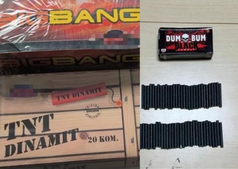 Policija oduzela pirotehniku i djeci i odraslima: 13-godišnjak ozlijeđen raketom koju je dobio od tate