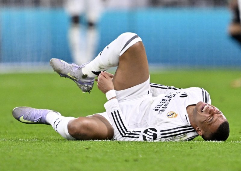 Drama u Madridu; Kylian Mbappe zbog ozljede mora pauzirati barem mjesec dana