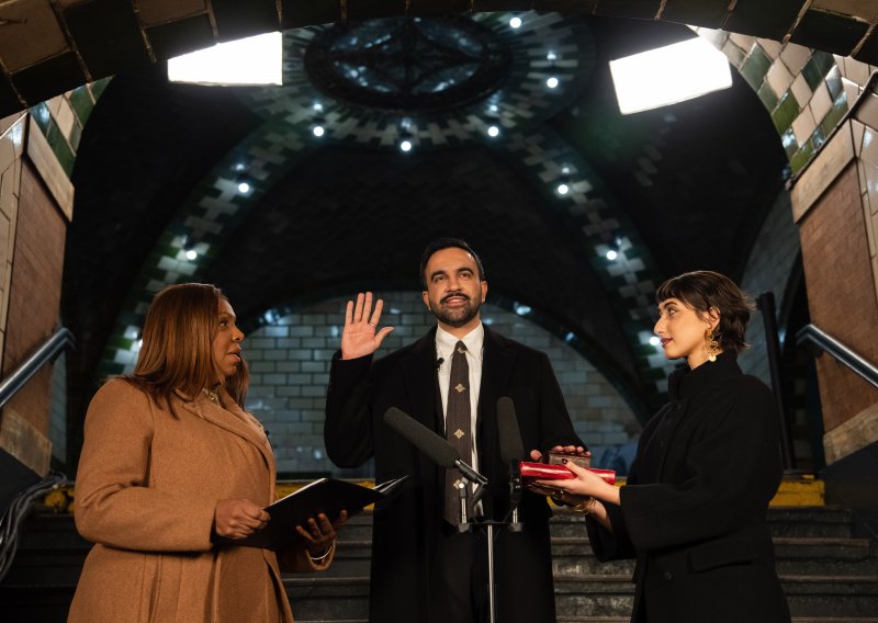Zohran Mamdani prisegnuo za gradonačelnika New Yorka, za to je odabrao posebnu lokaciju