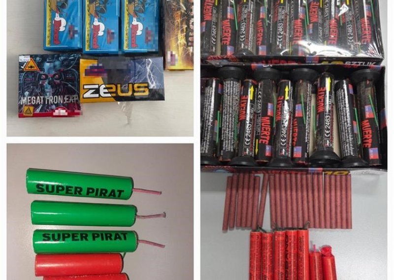 Splitski policajci imali pune ruke posla zbog pirotehnike: Bilo je i ozlijeđenih