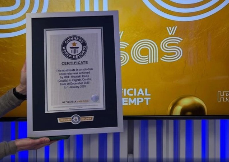 Hrvatski radio srušio Guinnessov rekord na svoj 100. rođendan