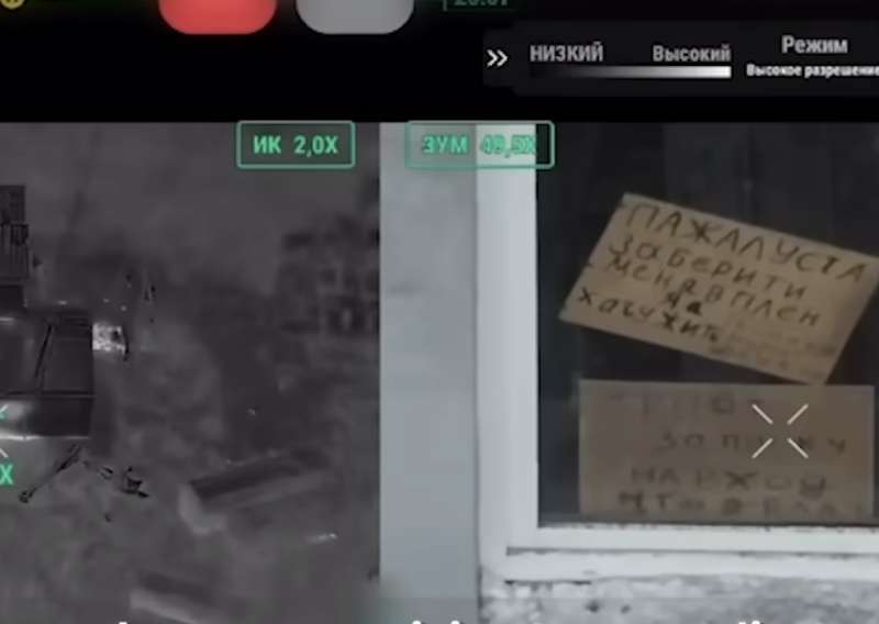 Ruski vojnik porukom na kartonu molio Ukrajince da ga zarobe: Uzmite me, želim živjeti