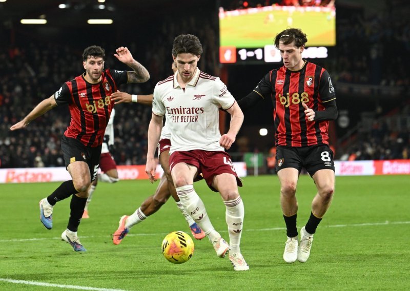 Arsenal preokretom do gostujuće pobjede, Declan Rice dvostruki strijelac