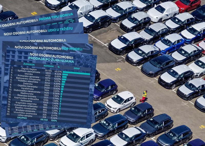 Solidan rast od 8,36 posto u usporedbi s 2024. Najprodavanija marka Škoda, a najprodavaniji model Octavia