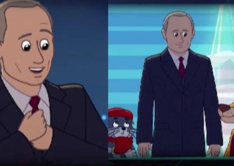 Putin osvanuo u božićnom crtiću za djecu, pogledajte isječak