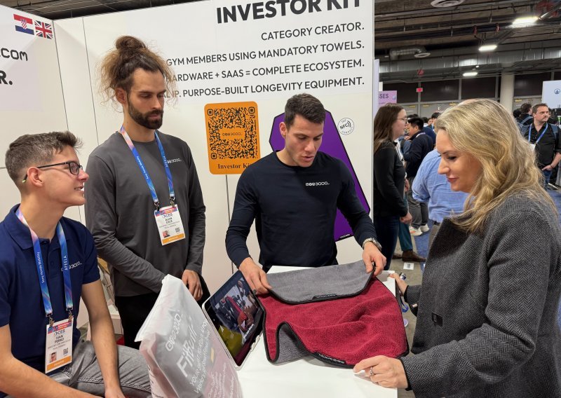 Hrvati osvojili Las Vegas: Njihov pametni ručnik analizira znoj i prati trening