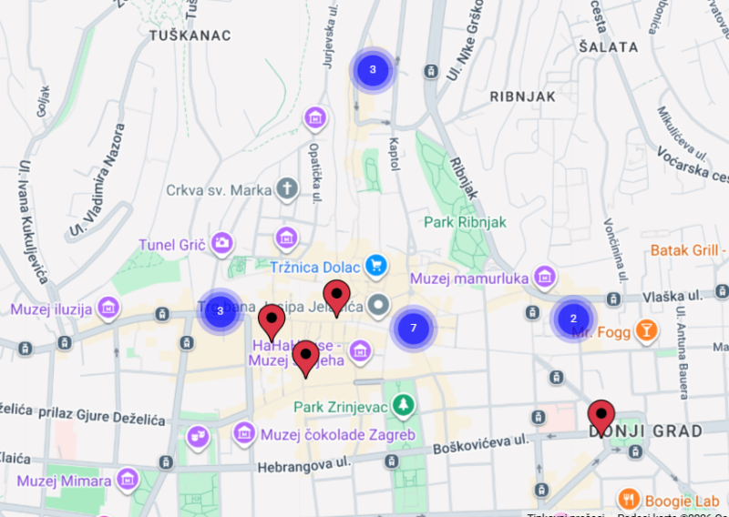 HNB objavio interkativnu kartu: Provjerite gdje se nalazi najbliži bankomat