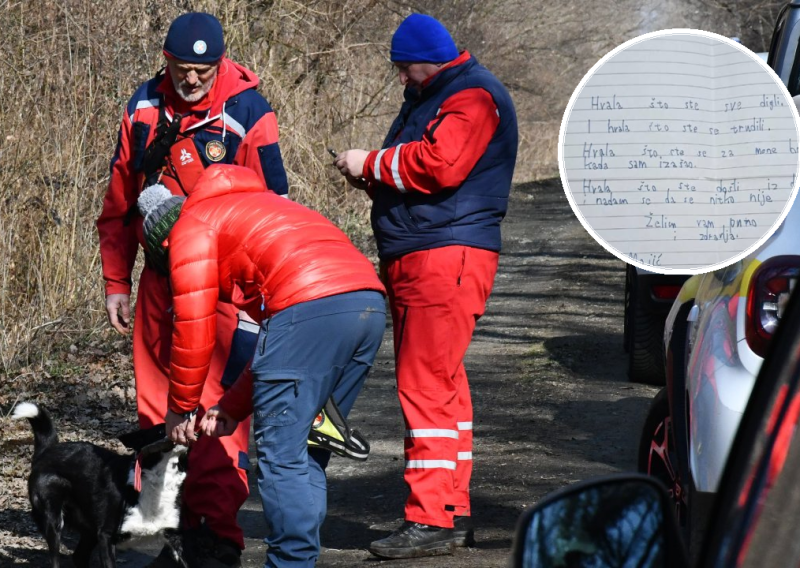 Dječak za kojim se tragalo u Baranji poslao dirljivo pismo HGSS-u