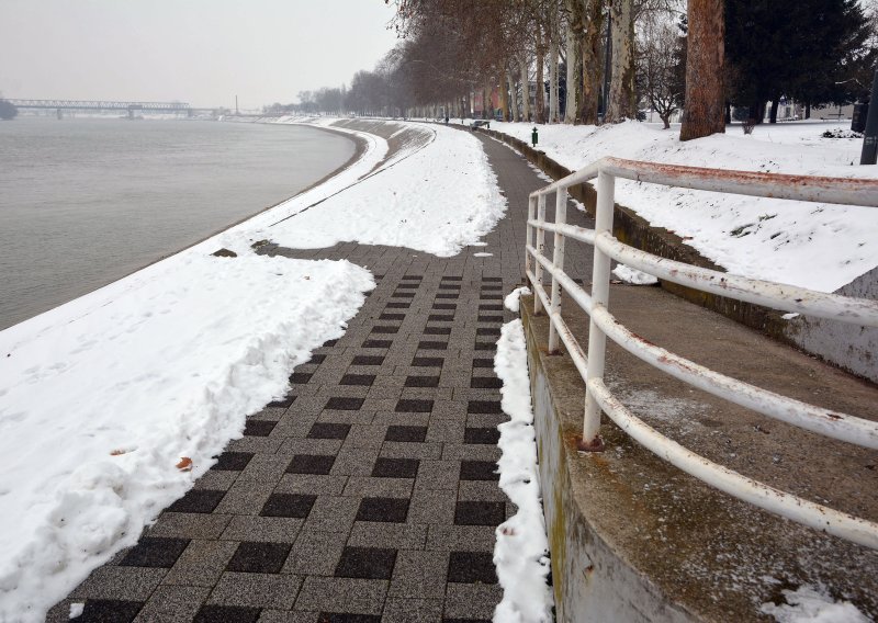 Hrvatske vode: Otapanje snijega neće dovesti do naglog porasta vodostaja