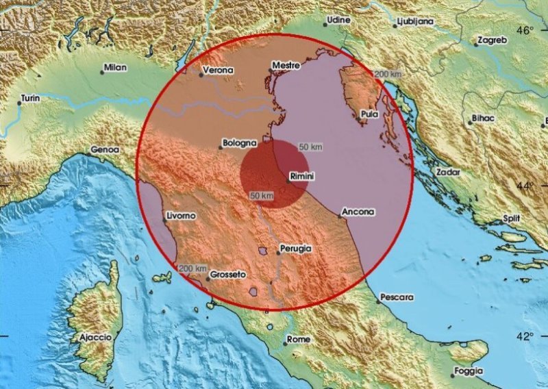 Potres u susjedstvu: Osjetio se i u Hrvatskoj