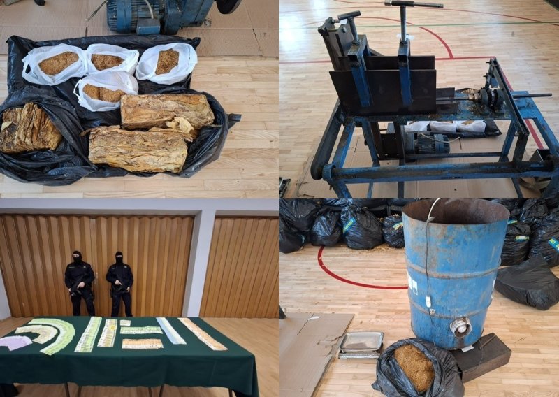 Policija uhvatila švercera duhana: Pao s preko dvije tone robe i više od 40 000 eura