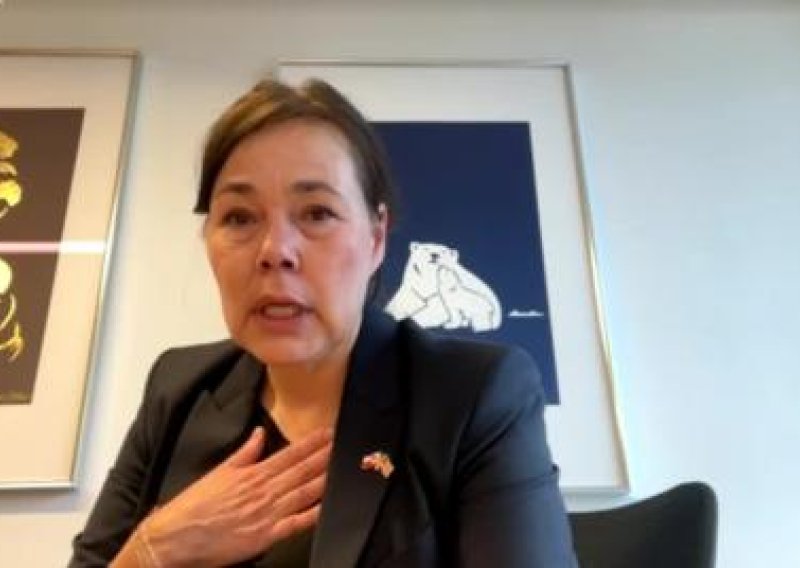 Dok uplašena grenlandska ministrica plače, Bijela kuća objavljuje šokantnu karikaturu