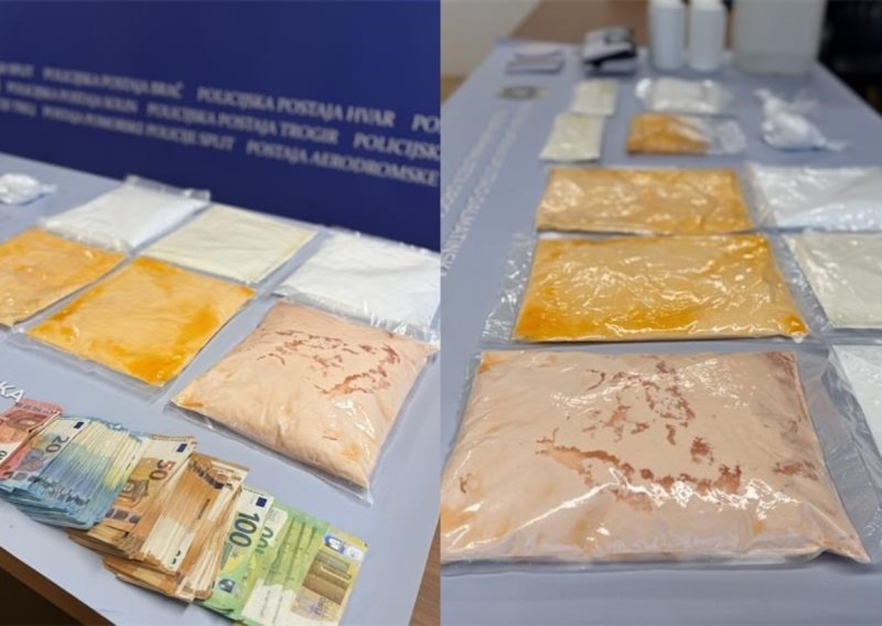 VIDEO Policija se pohvalila rekordnom zapljenom droge vrijedne preko 200 tisuća eura