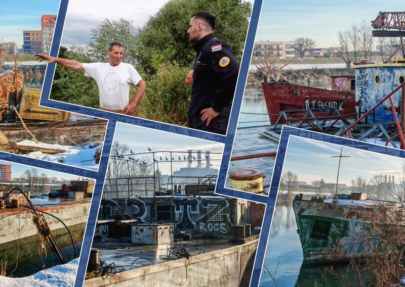 Ovi brodovi godinama trunu usred Zagreba: Trebali su postati nalik beogradskim splavima, ali vlasnik ima novi plan