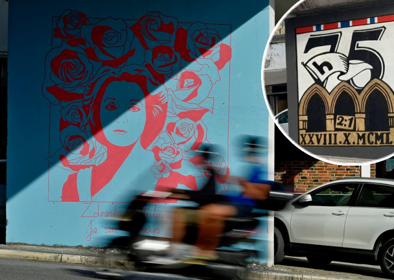 Torcida prebrisala mural splitske dive: 'Hoće li itko reagirati!?'