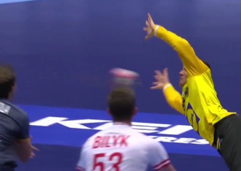 Je li ovo najbolja obrana u povijesti rukometa? Pogledajte senzacionalnu reakciju