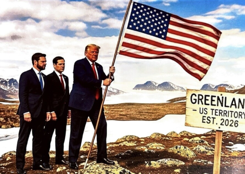 Trump objavio znakovitu fotografiju i poručio: 'Moramo ga imati'