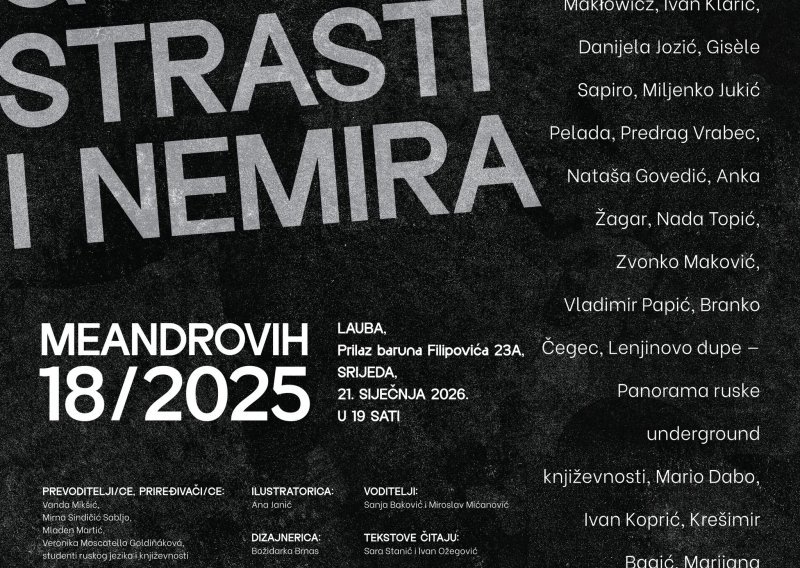 Književnost na djelu: MeandarMedia predstavlja izdavački presjek protekle godine