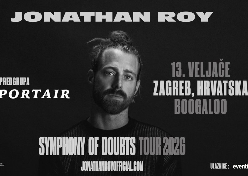 Jonathan Roy i Portair - novi glasovi suvremenog popa nastupaju premijerno u Zagrebu tik pred Valentinovo