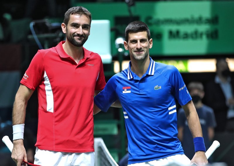 Novak Đoković se naklonio Marinu Čiliću: Bez starca nema...