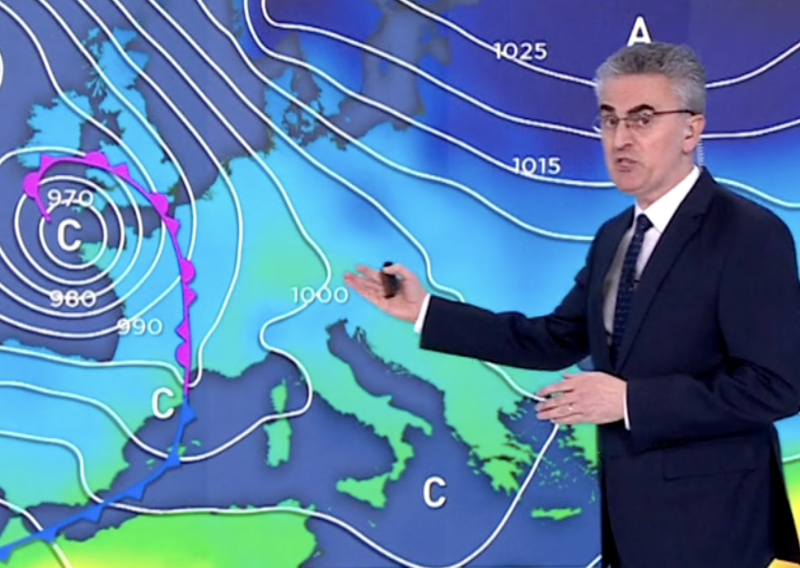 Vakula najavio promjenu vremena: Jednoj regiji stižu obilni pljuskovi s grmljavinom