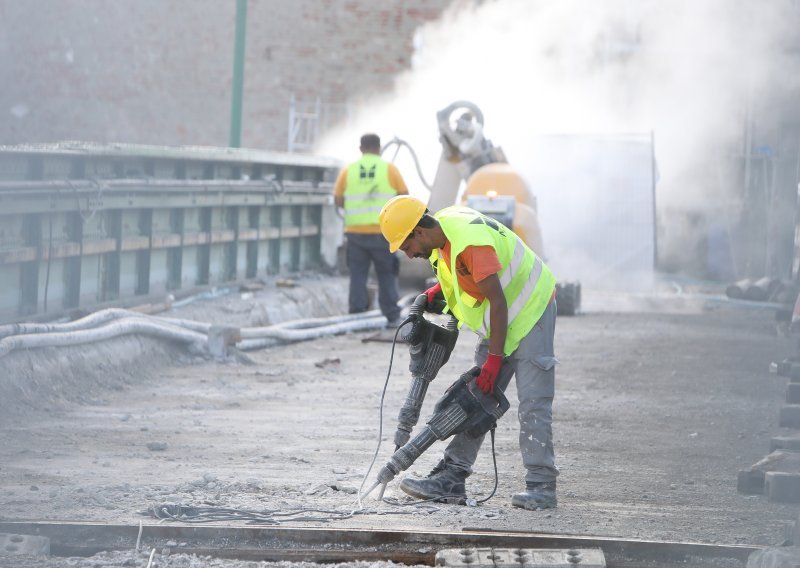 Obujam građevinskih radova u Hrvatskoj porastao za 5,3 posto u odnosu na lani