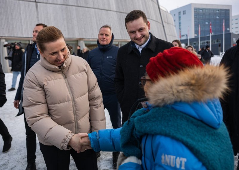 Danska premijerka stigla na Grenland: Stanovnici s oduševljenjem dočekali Mette Frederiksen