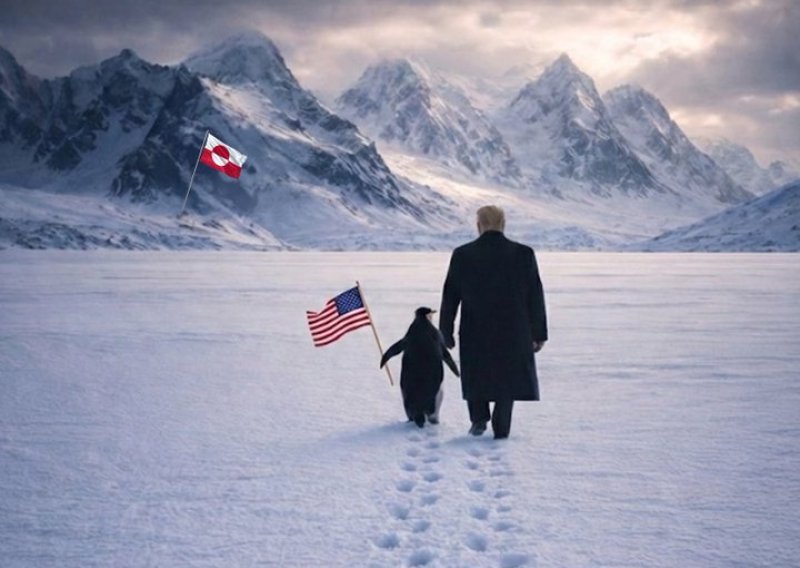 Bijela kuća se 'obrukala' s novom objavom o Grenlandu: Otkud tamo pingvini?