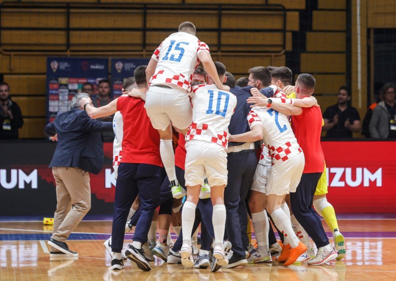 Hrvatska futsal reprezentacija ide po prolaz na Euru: Evo gdje gledati
