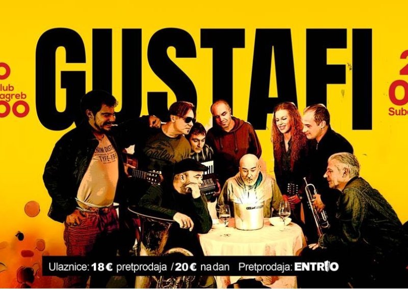 Poklanjamo ulaznice za Gustafe u zagrebačkom klubu Boogaloo