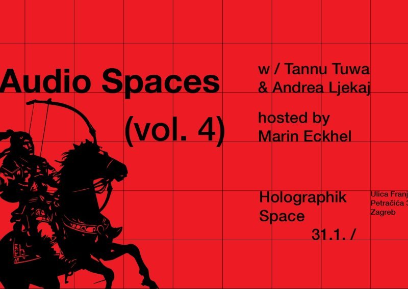 Audio Spaces vol 4 by Marin Eckhel predstavlja Tannu Tuwa i njihov ‘Illusions EP” na posebnom listening sessionu