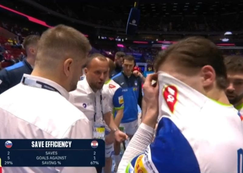 Pogledajte kako je slovenski izbornik poludio na timeoutu: Evo što je rekao