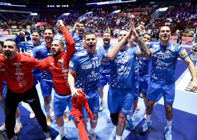 Hrvatski rukometaši sinoć su stigli u hotel i doživjeli prizor za pamćenje