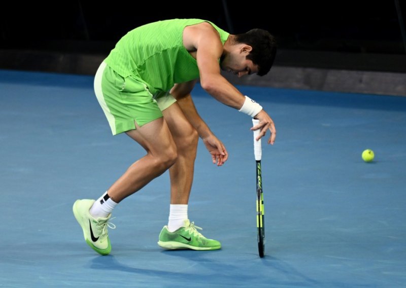 Nevjerojatan meč u polufinalu Australian Opena: Alcaraz igrao ozlijeđen satima i pobijedio