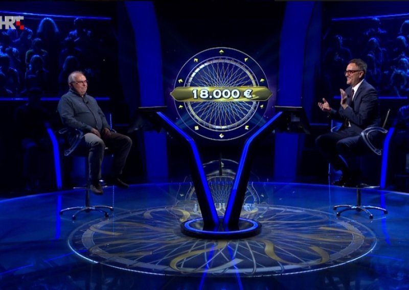 Odustao na 14. pitanju u 'Milijunašu': Biste li vi znali odgovor na problem koji ga je koštao rizika?